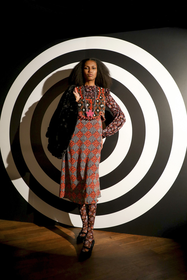 عرض أزياء مجموعة Anna Sui لموسم خريف وشتاء 2022 في نيويورك