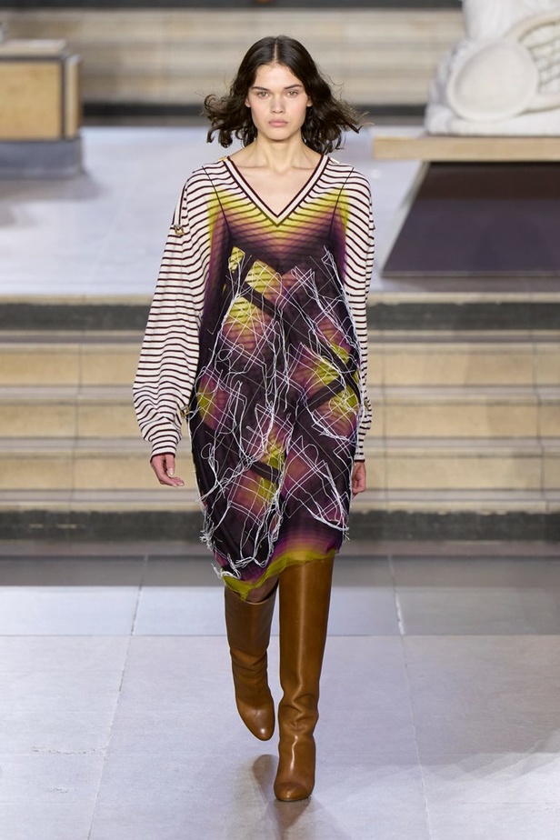 مجموعة Louis Vuitton لخريف وشتاء 2022-2023 صورة الموضة من خلال عيون مراهقة