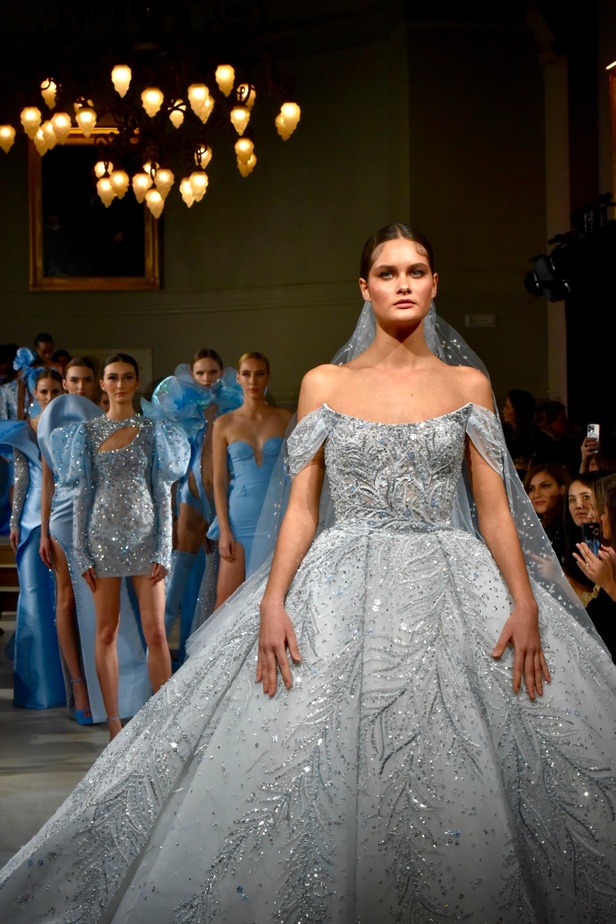 مجموعة المصممة هند زيدان في أسبوع الموضة الباريسي