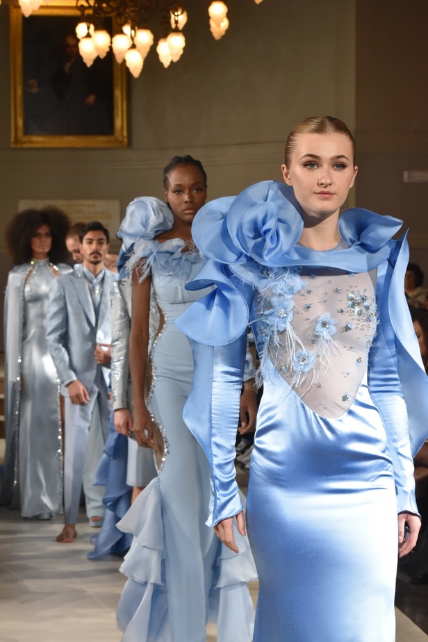 مجموعة المصممة هند زيدان في أسبوع الموضة الباريسي