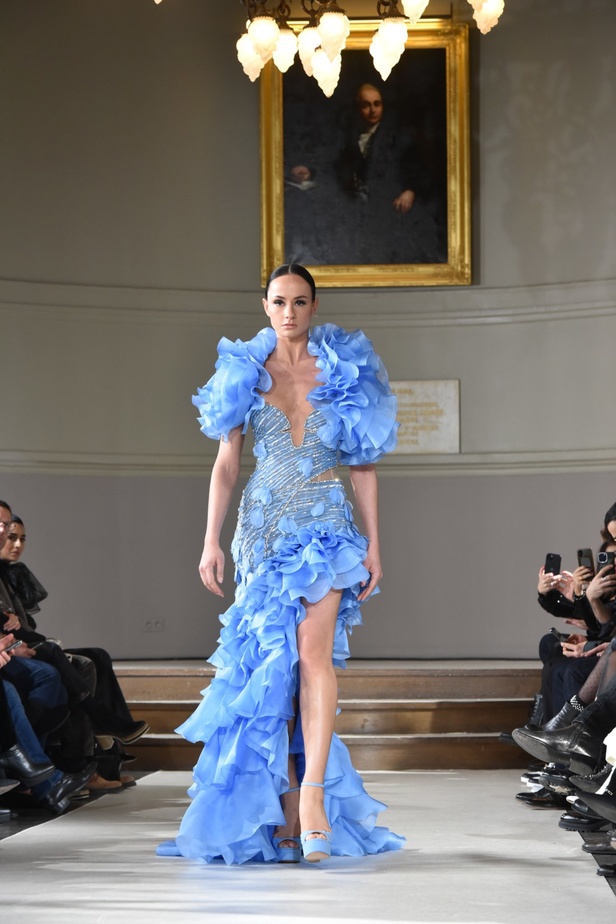 مجموعة المصممة هند زيدان في أسبوع الموضة الباريسي