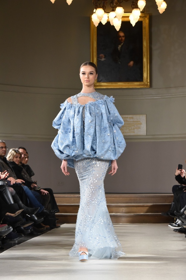 مجموعة المصممة هند زيدان في أسبوع الموضة الباريسي