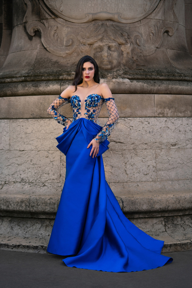 فساتين MARWAN أسلوب راقي وتفاصيل عصرية بكثير من الجاذبية