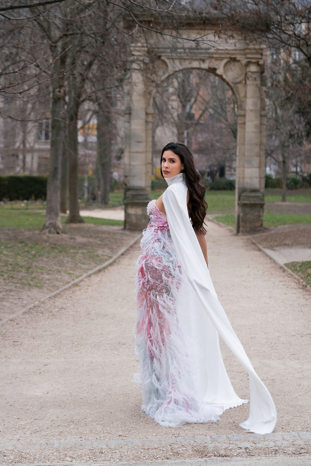 فساتين MARWAN أسلوب راقي وتفاصيل عصرية بكثير من الجاذبية