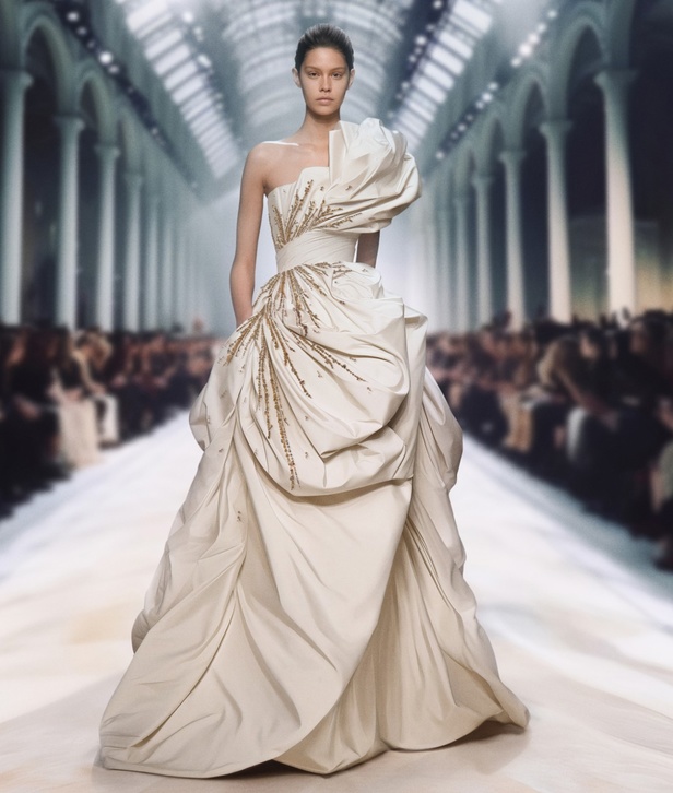 قفز فوق الزمن في مجموعة المصمم سعيد قبيسي لخريف 2024... يطوّع التكنولوجيا لمحاكاة المستقبل