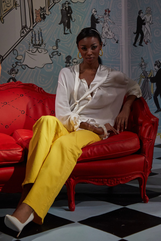 مجموعة  Alice + Olivia لربيع وصيف 2024 في نيويورك