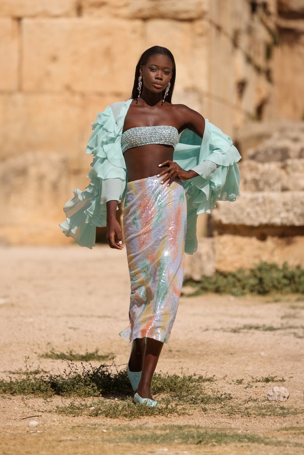 مجموعة أزياء دار جورج حبيقة الجاهزة لربيع وصيف 2024