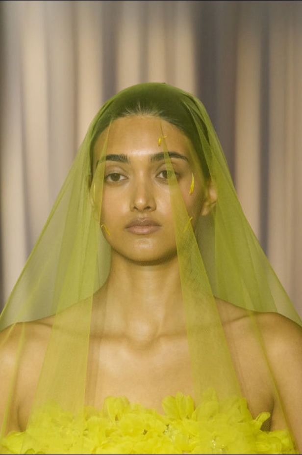 اطلالات جمالية لمجموعة Giambattista Valli للأزياء الراقية لخريف وشتاء 2024-2025