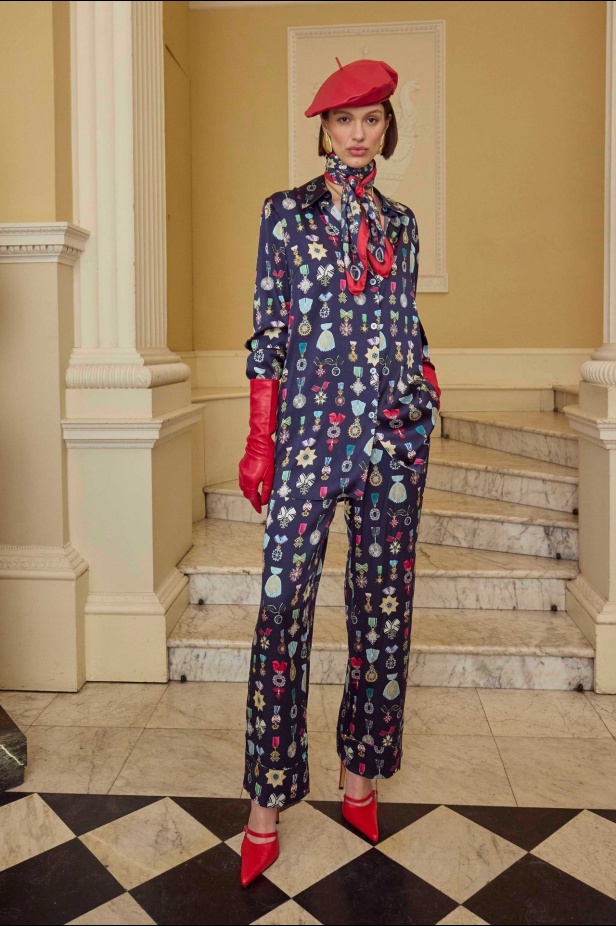 عرض أزياء Temperley London لخريف وشتاء 2025-2026