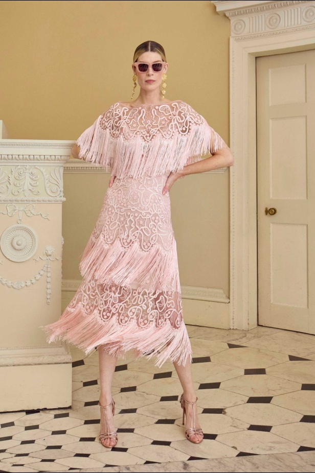 عرض أزياء Temperley London لخريف وشتاء 2025-2026