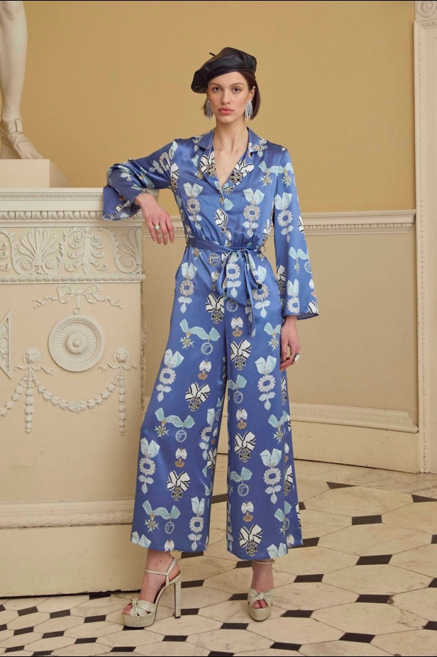 عرض أزياء Temperley London لخريف وشتاء 2025-2026