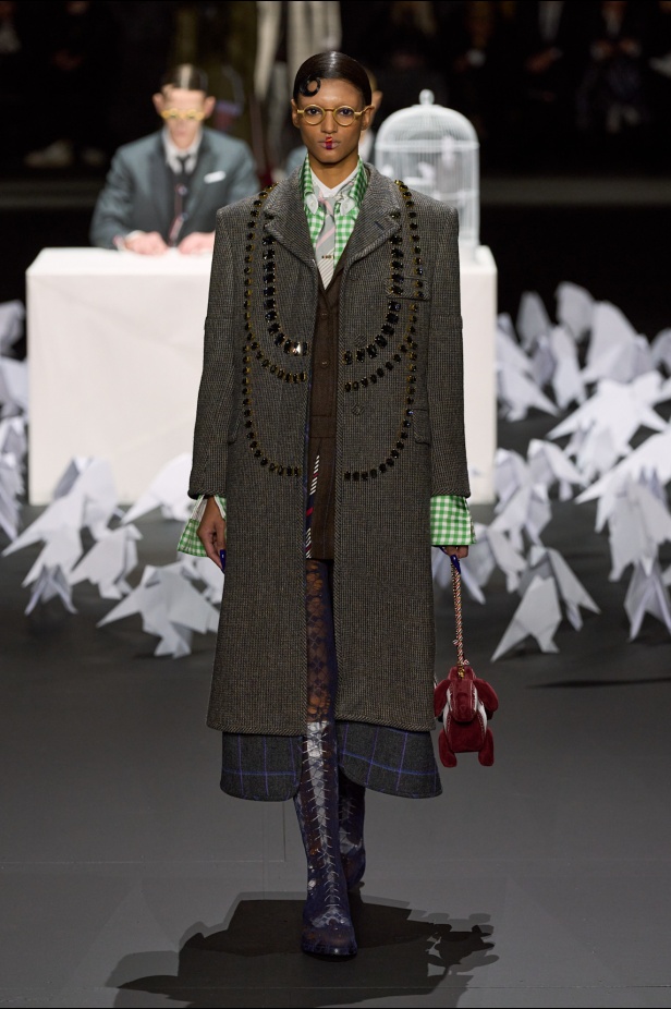 مجموعة Thom Browne لخريف وشتاء 2025 في نيويورك