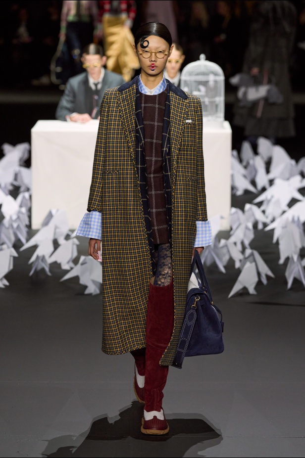مجموعة Thom Browne لخريف وشتاء 2025 في نيويورك