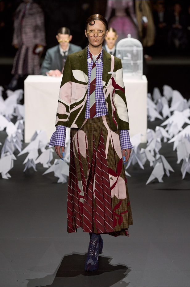 مجموعة Thom Browne لخريف وشتاء 2025 في نيويورك