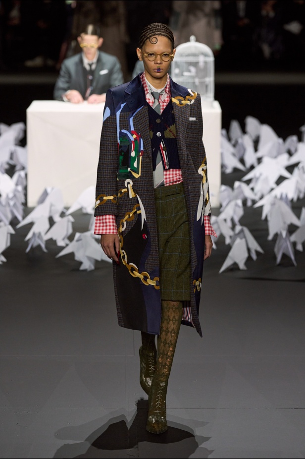 مجموعة Thom Browne لخريف وشتاء 2025 في نيويورك