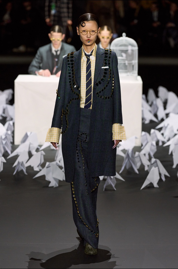مجموعة Thom Browne لخريف وشتاء 2025 في نيويورك