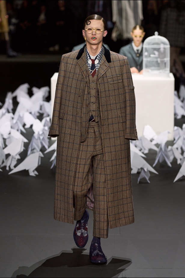 مجموعة Thom Browne لخريف وشتاء 2025 في نيويورك