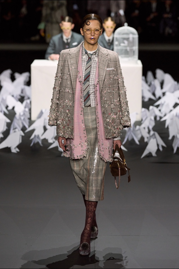 مجموعة Thom Browne لخريف وشتاء 2025 في نيويورك