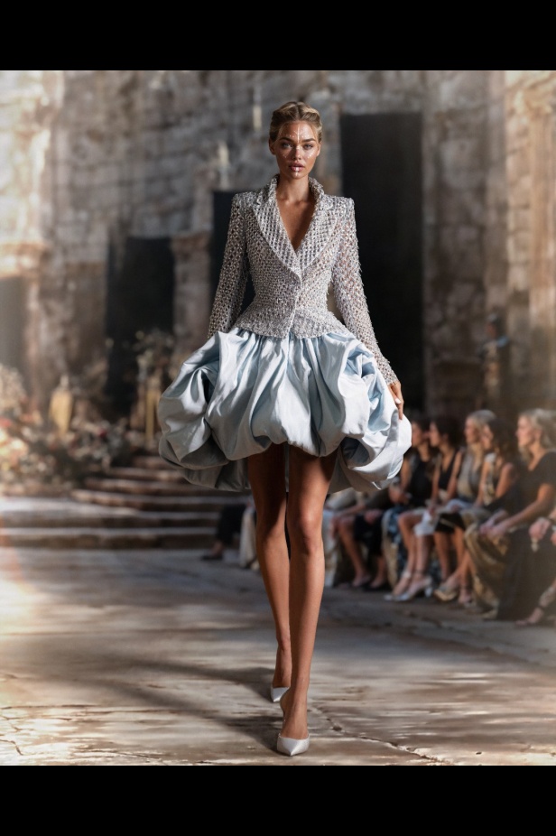 الرقة بأناقة المحارِبات يقدّمها سعيد قبيسي في مجموعة خريف وشتاء 2025-2026... ويقول لـ"هي": إطلاق الكوتور في باريس نقلة نوعية