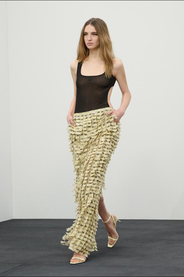 مجموعة Courrèges لخريف وشتاء 2027 أقمشة حرة وجريئة