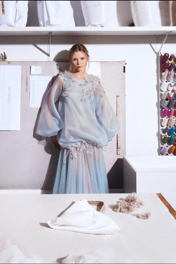 مجموعة دار باسيل سودا بعنوان ‏Liberté en Soie‏ لموسم ربيع وصيف 2026‏