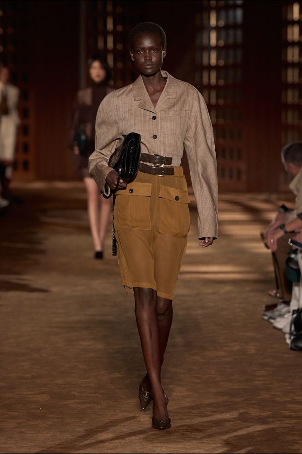 حرية الأربعينيات بلغة ‏Ferragamo‏ في مجموعة ربيع وصيف 2027‏