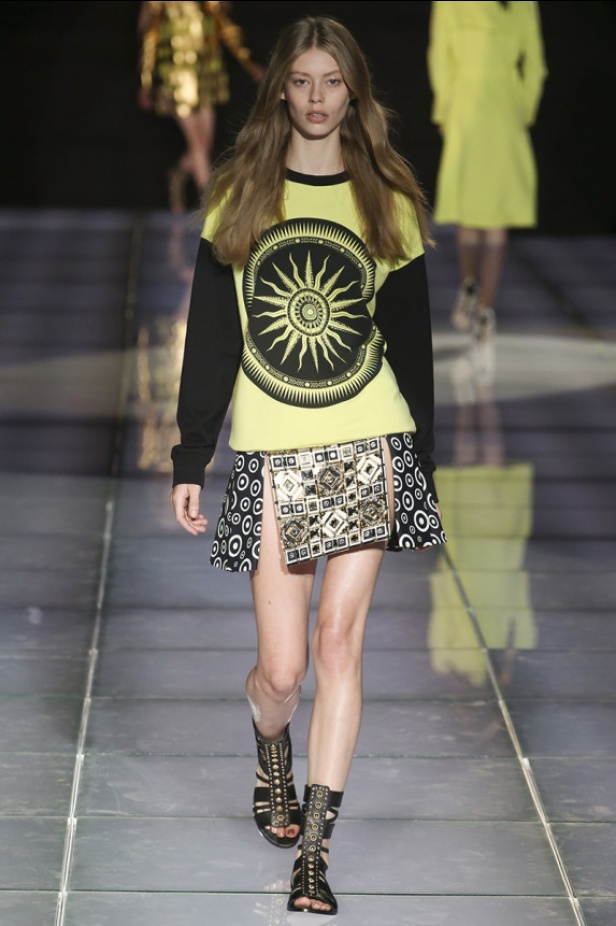 تخريمات دائرية ونقوش متداخلة في مجموعة FAUSTO PUGLISI