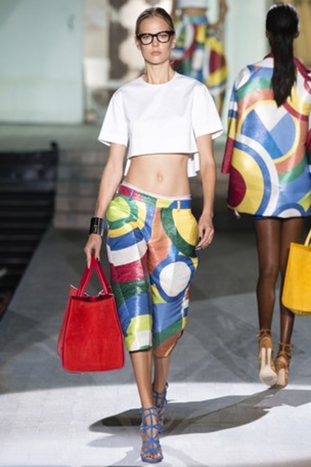 موضة الجينز والكشاكش في عرض Dsquared 2 