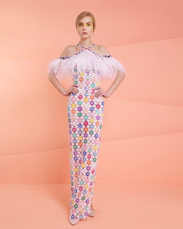 صخب من الجمال والألوان في تصاميم رامي قاضي