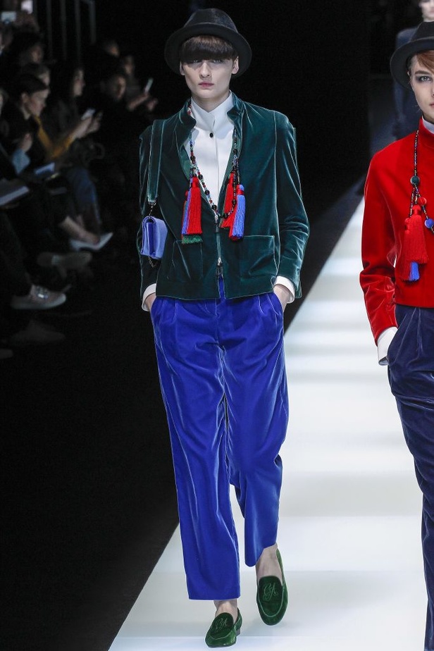 مجموعة جورجيو أرماني لخريف وشتاء 2017