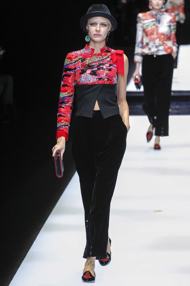 مجموعة جورجيو أرماني لخريف وشتاء 2017