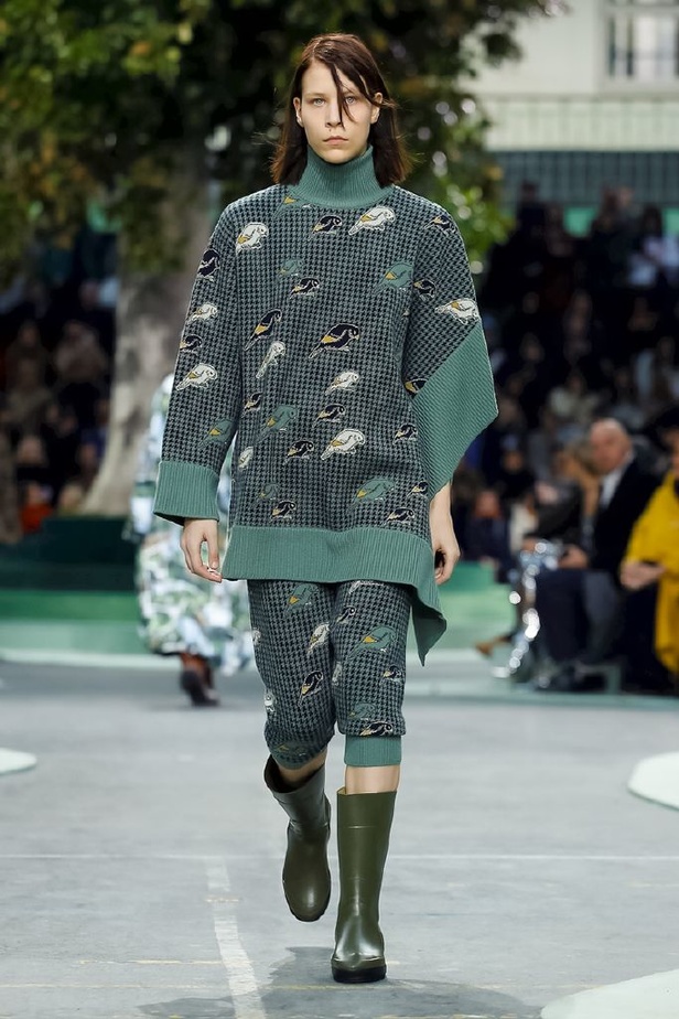 عرض ازياء لاكوست لخريف وشتاء 2018