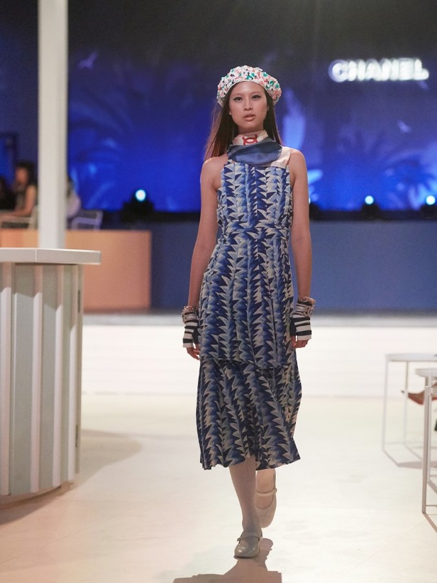  أكسسوارات القش في مجموعة شانيل كروز 2019