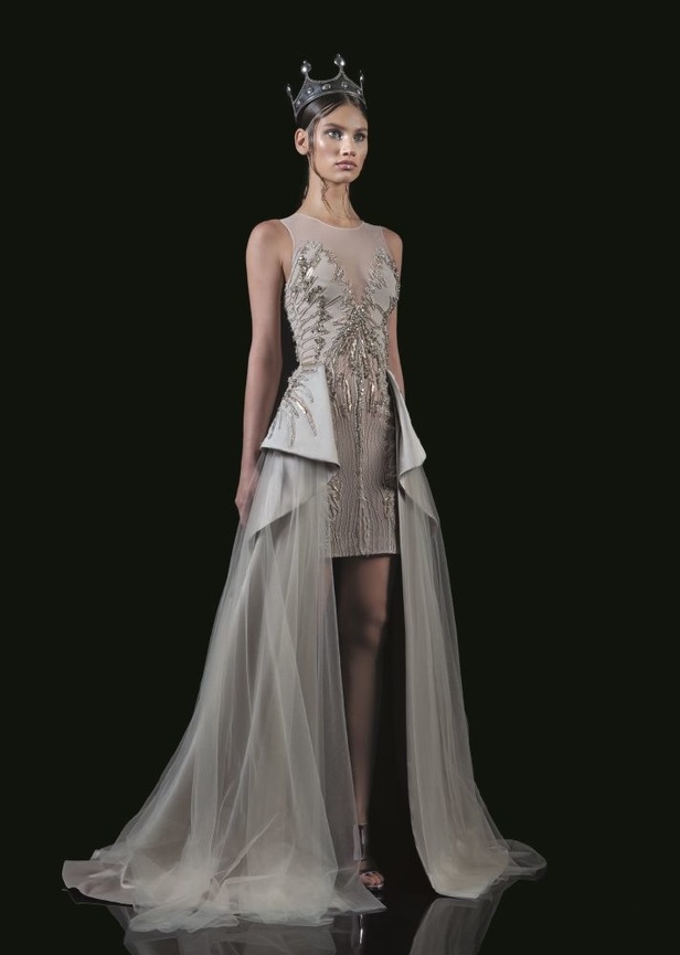 أحدث فساتين من مجموعة ازياء باسيل سودا لشتاء 2018