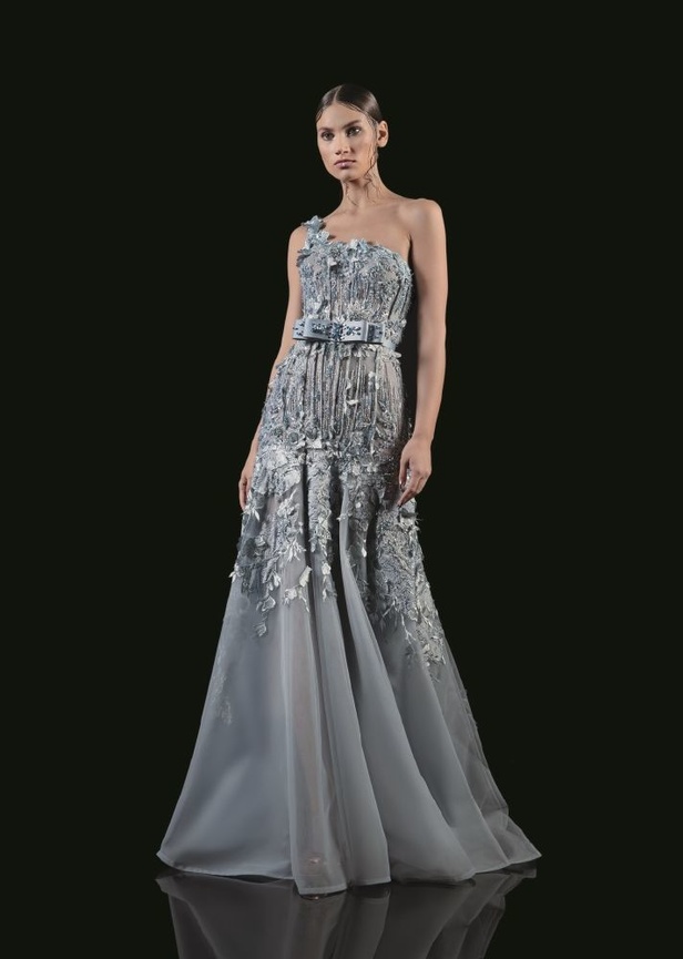 أحدث فساتين من مجموعة ازياء باسيل سودا لشتاء 2018