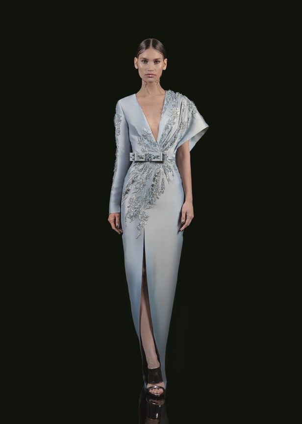 أحدث فساتين من مجموعة ازياء باسيل سودا لشتاء 2018