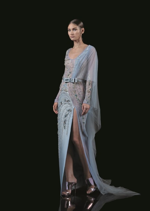 أحدث فساتين من مجموعة ازياء باسيل سودا لشتاء 2018