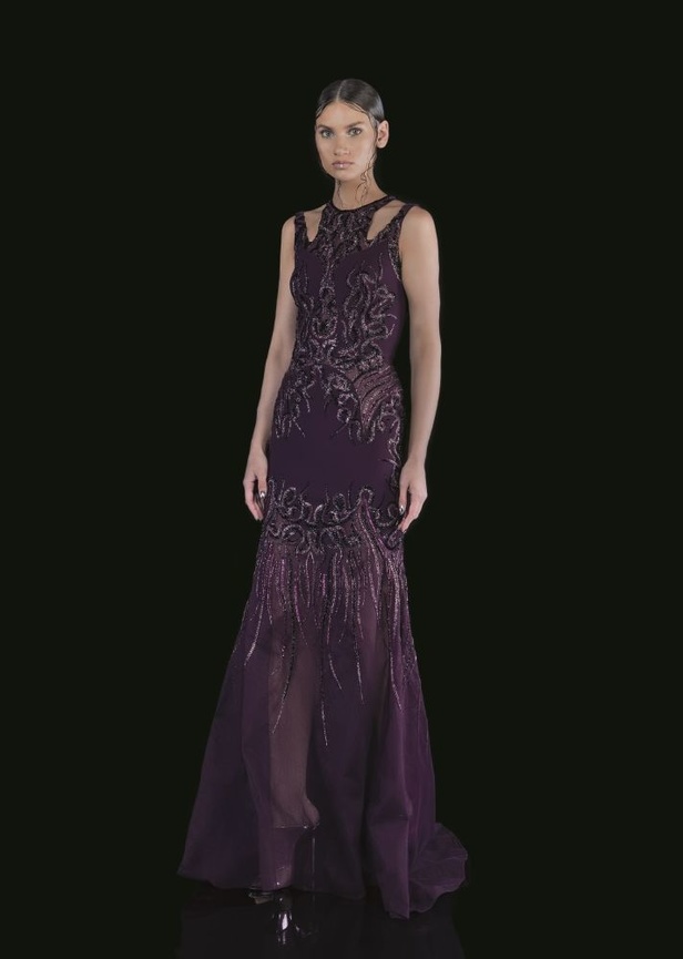 أحدث فساتين من مجموعة ازياء باسيل سودا لشتاء 2018