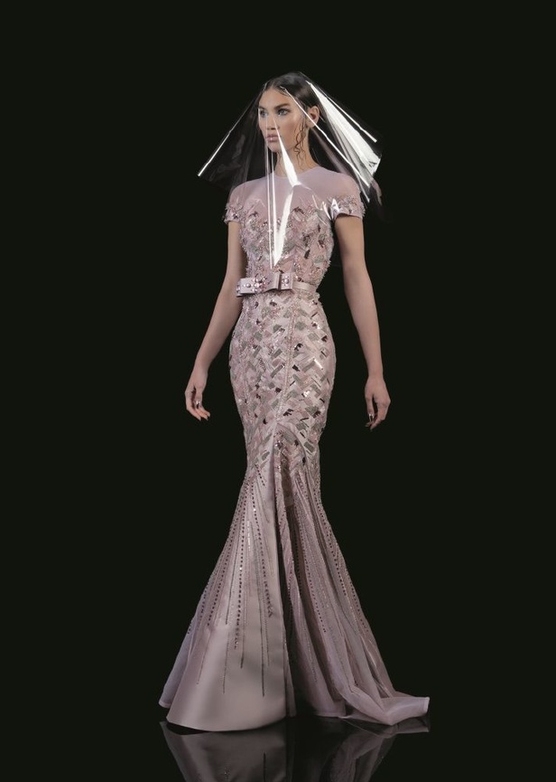 أحدث فساتين من مجموعة ازياء باسيل سودا لشتاء 2018