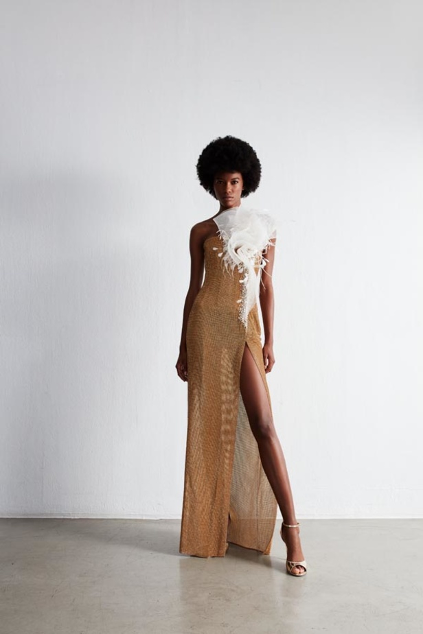 مجموعة رامي العلي من الألبسة الفاخرة لخريف وشتاء 2021 - 2022 مستوحاة من التفاصيل المعمارية 