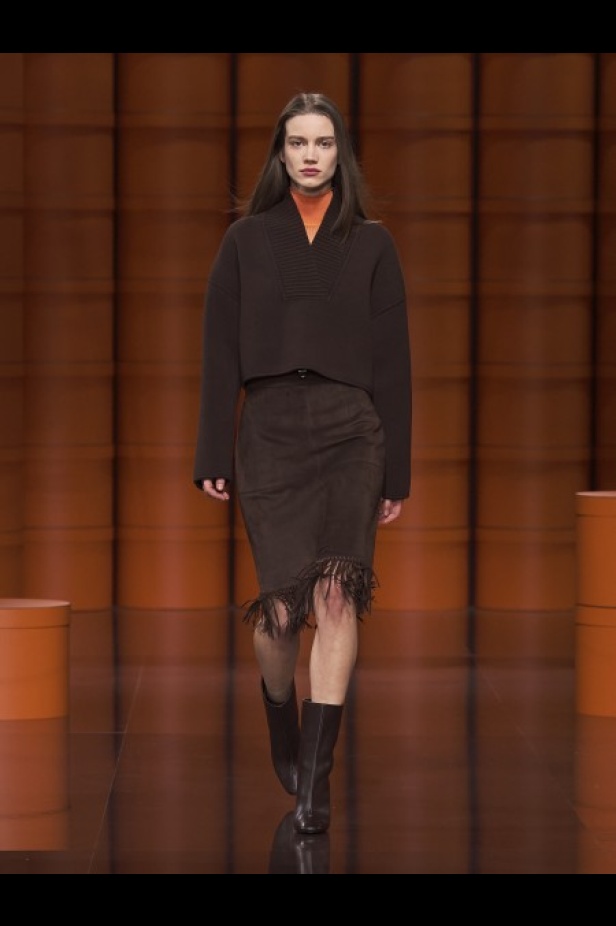 عرض أزياء Hermès لخريف وشتاء 2021-2022