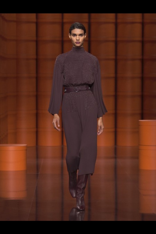 عرض أزياء Hermès لخريف وشتاء 2021-2022