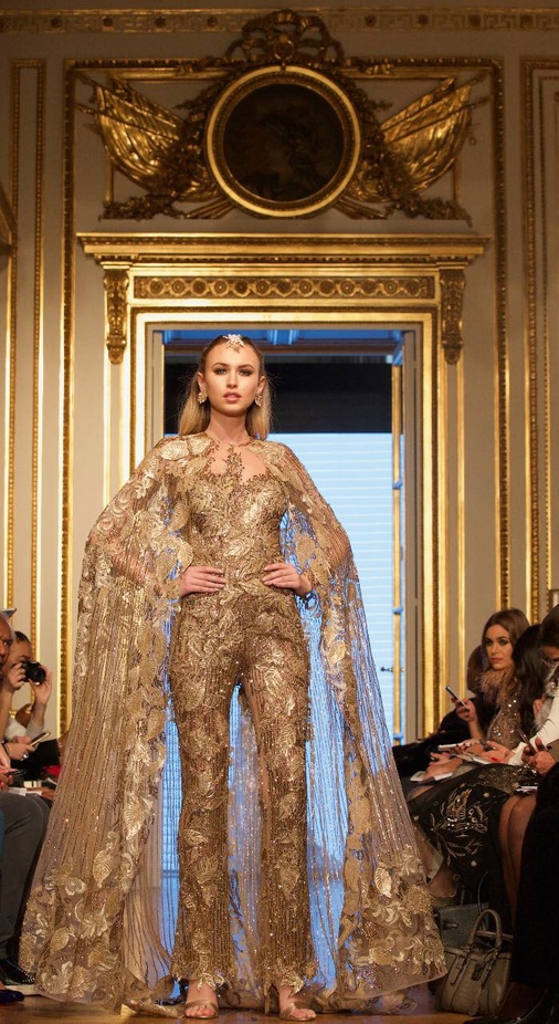 عرض ازياء هاني البحيري في اسبوع الموضة في باريس