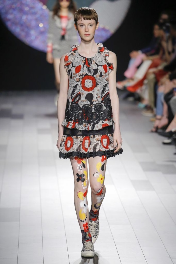 مجموعة Anna Sui لربيع وصيف 2018