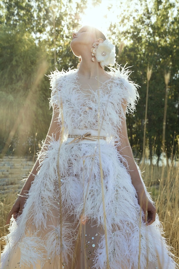 مجموعة ايلي صعب للهوت كوتور خريف وشتاء 2020 بعنوان بيروت نبع الحياة