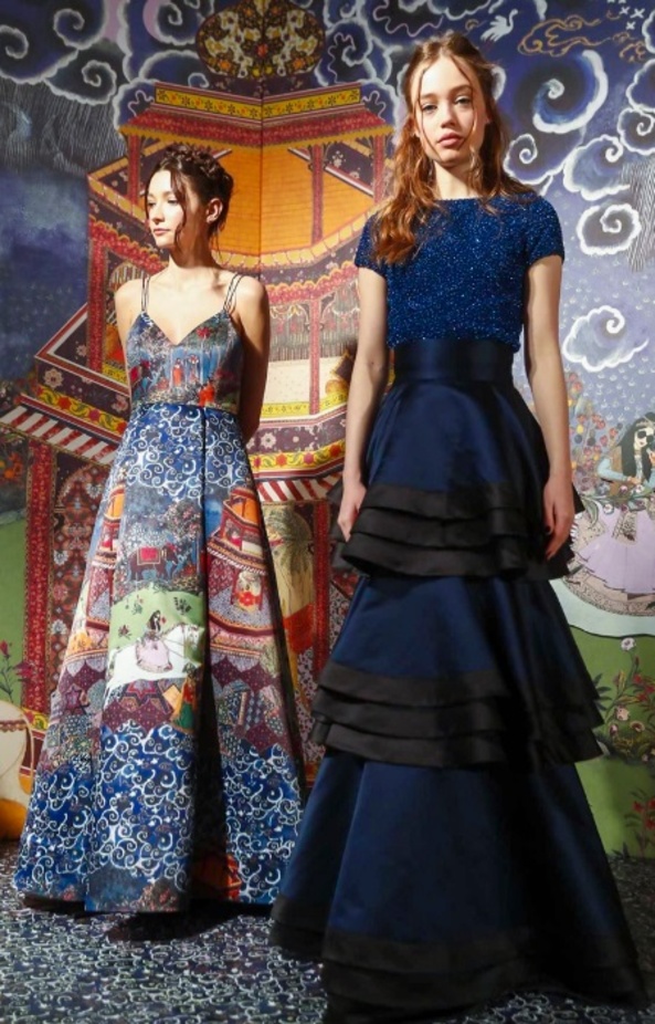 أزياء متعددة الألوان من أليس أند أوليفيا لخريف وشتاء 2017