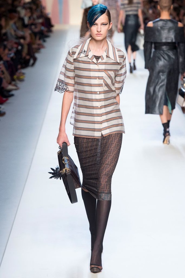 مجموعة Fendi لربيع وصيف 2018 للأزياء الجاهزة !