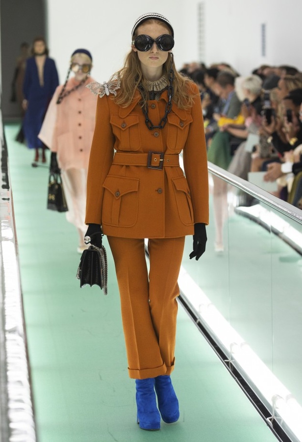 اسبوع الموضة في ميلان 2019 عرض أزياء GUCCI لربيع وصيف 2020