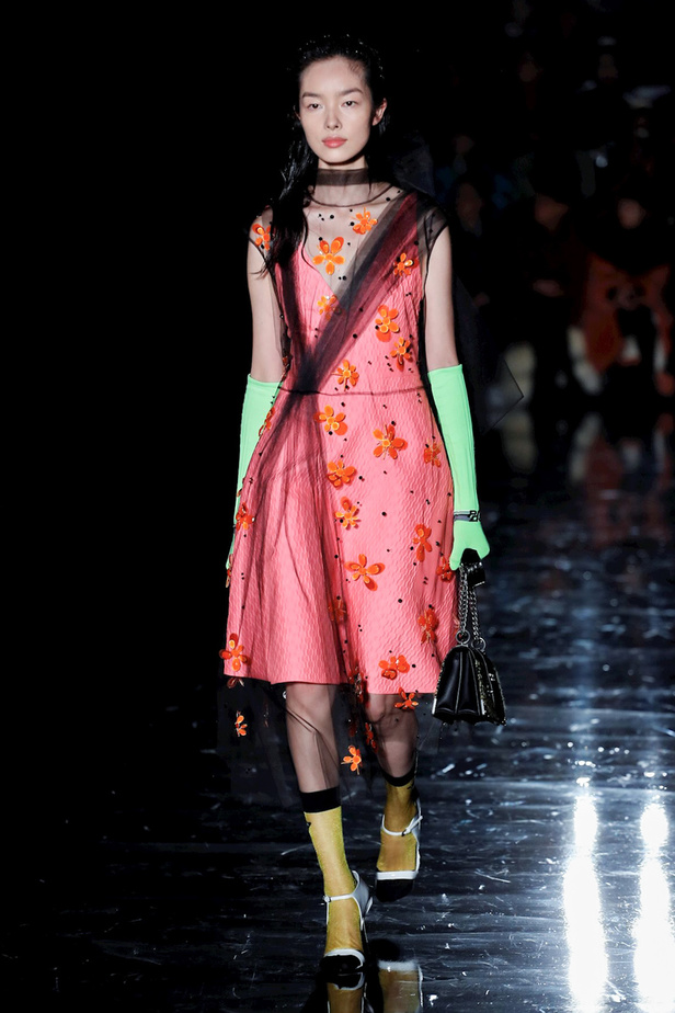 عرض ازياء برادا لخريف وشتاء 2018