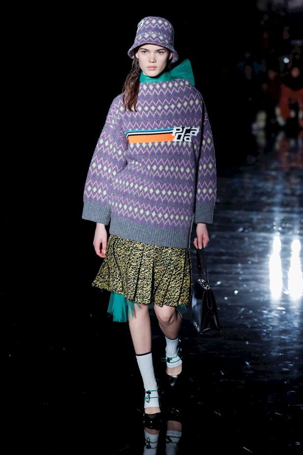 عرض ازياء برادا لخريف وشتاء 2018